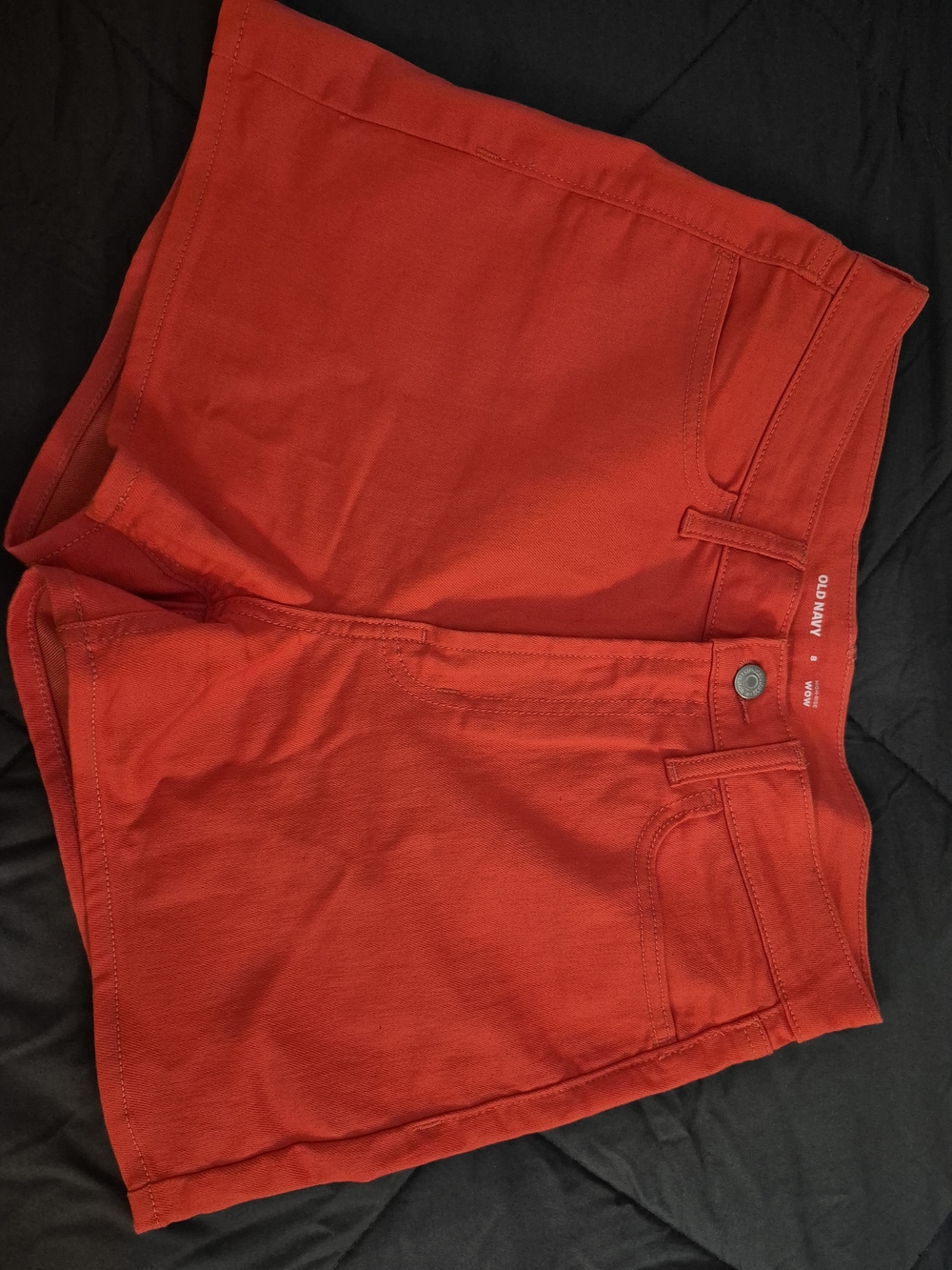 Old Navy Women’s Orange Denim Shorts
